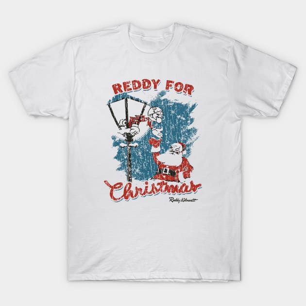 VINTAGE RETRO STYLE - Reddy Kilowatt FOR CHRISTMAS 70s T-Shirt by lekhartimah